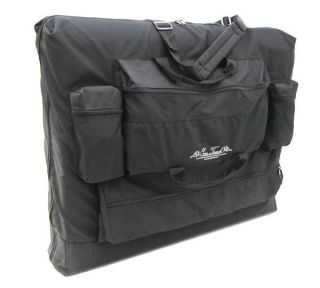 Black Portable Massage Table Deluxe Carry Case Bag
