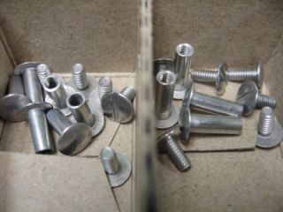 32 x 1 4 aluminum screw binding post kit assortment