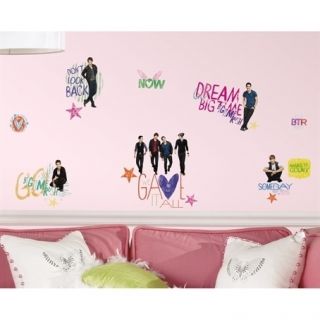 Big Time Rush Wall Stickers 20 Decals Kendall James Carlos Logan Room 
