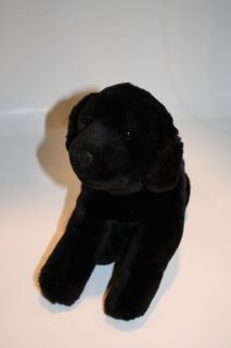 Animal Alley Plush Black Lab Puppy Dog 12 Labrador Retriever Brown 