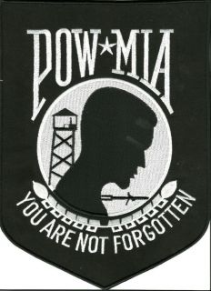 Big Iron On Patch of POW * MIA You Are Not Forgotten Brand New Without 