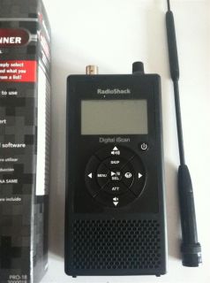 RadioShack® PRO 18 Handheld iScan Digital Trunking Scanner