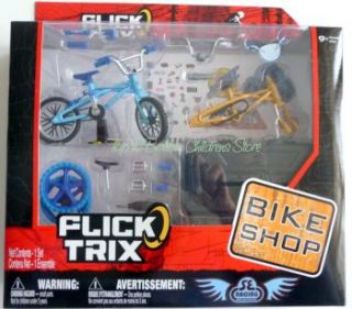 New Flick Trix BMX SE Racing Finger Bike Shop Pack
