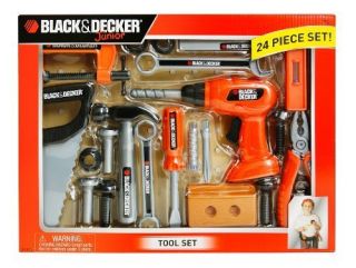 Black And Decker Junior 24 Piece Tool Set (Window Box)