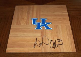   Orton Signed Autographed Basketball Floor COA UK Go Big Blue