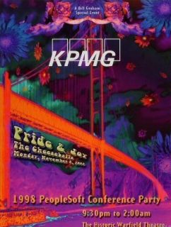 KPMG Pride Joy The Cheeseballs Warfield Poster BGSE7
