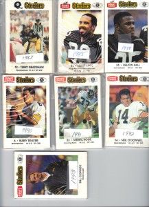 1983 1993 7 Different Years Pittsburgh Steelers Police Safety Sets 