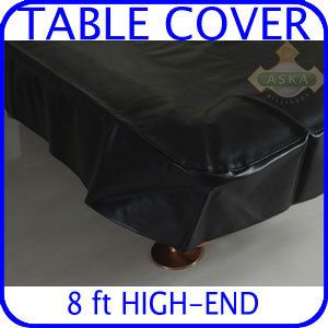 Wholesale SET of 6 Billiard Pool Table Covers Heavy Duty Black Vinyl 8 