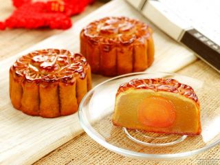 Wooden Chinese Double Moon Cake Mould Biscuit Shortbread Mould Flower 