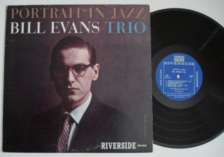 BILL EVANS Portrait In Jazz RIVERSIDE 12 315 MONO Original LP