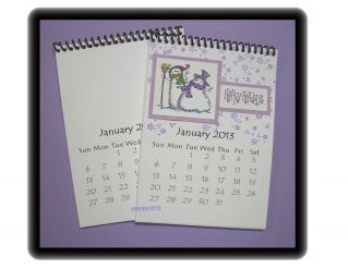 2013 Blank Calendars 3 Bound 5 x 7 Stampin Up Craft CS