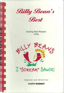 Abilene TX Texas Billy Beans Best Hot Sauce Recipes Cook Book Patty 