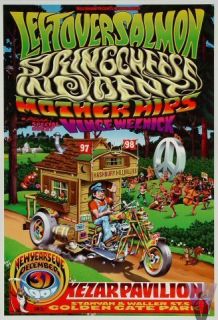   String Cheese Incident Poster Bill Graham BGP183 Fillmore