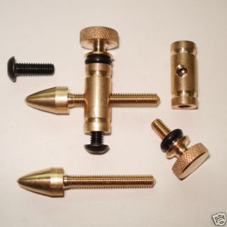 Set Tattoo Machine Brass Front Binding Posts Parts Supply