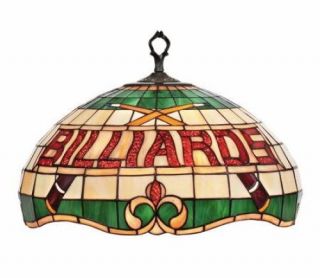 New 20 Stained Glass Hanging Pendant Pool Table Light