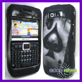   Skull Hard Case Cover for Straight Talk Nokia E71 Smart Phone