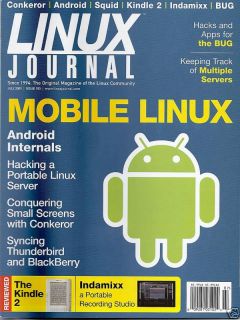 Linux Journal Magazine Mobile Conkeror Blackberry Apps