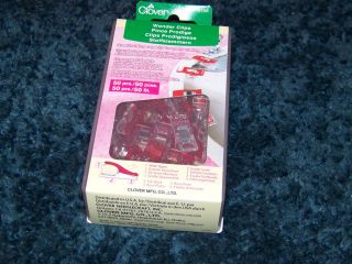 Huge Box of 50 Clover Brand Wonder Clips for Quilting Crafts Projects 