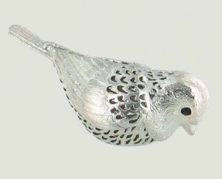 Christofle Lumiere Collection Bird Figurine Silverplate Paris France 