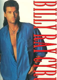 billy ray cyrus 1993 concert tour program book