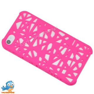 Pink Birds Nest Hard Protector Case for iPhone 4 4G 4S