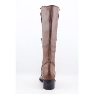 Biviel BV2883 Womens Size 9 Brown Oak Leather Fashion Knee High Boots 