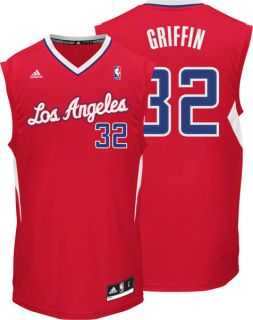 Blake Griffin La Clippers Adidas Printed Jersey Red