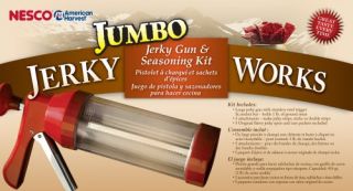 New Nesco bjx 5 American Harvest Jumbo Jerky Works Kit