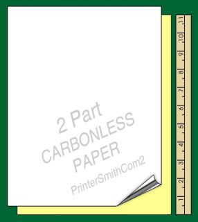 1000 Sheets 2 Part Carbonless Paper Blank NCR No Carbon Required Print 