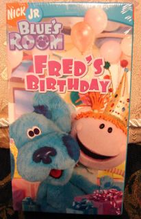 Blues Room Freds Birthday Clues $2 75 Ships Video VHS 097368809734 