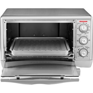 Countertop Convection Oven Broiler 6 Slice Toaster Capacity Bake Broil 