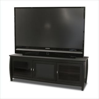 Tech Craft Veneto 60 Black Wood LCD Plasma TV Stand