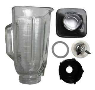 Piece Complete Glass Jar Replacement Kit for Oster Blenders 4899
