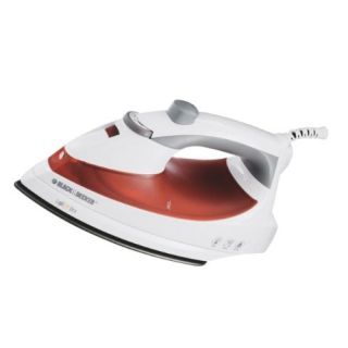 Black Decker IR1925W Light and Easy Iron with Smart Steam and Nonstick 