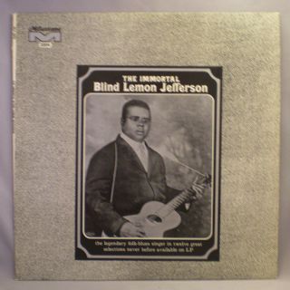 Blind Lemon Jefferson Immortal Milestone Folk Blues LP