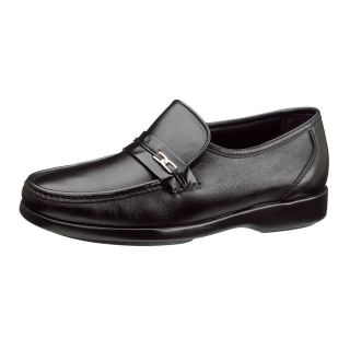 Hush Puppies Sutton Mens Black Leather Penny Loafers H18944