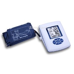 Digital Upper Arm Blood Pressure Monitor Pulse Meter