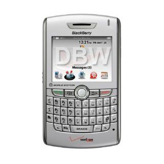 Blackberry 8830 Silver Unlocked World Edition Phone Used