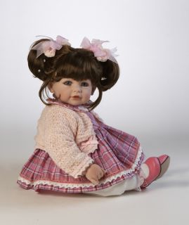   PRINCESS Adora Vinyl Baby Girl Toddler Doll Brunette Blue Eyes NEW 20