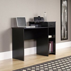   Desk Multiple Finishes Alder Oak Black or White Computer