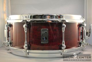 Mapex Black Panther Cherry Bomb 5.5x13 Snare Drum   Video Demo 