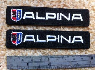 BMW Alpina Car Floor Mats Seat Cover Cloth Badge Patch
