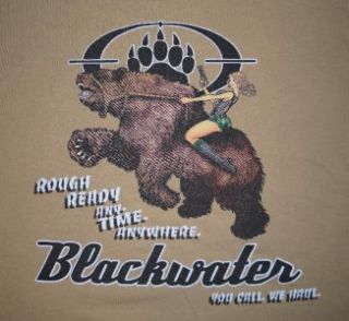 Blackwater XE Private Tactical Military Security Contractor Company 