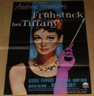 Blake Edwards Audrey Hepburn Breakfast at Tiffanys RARE German Orig 