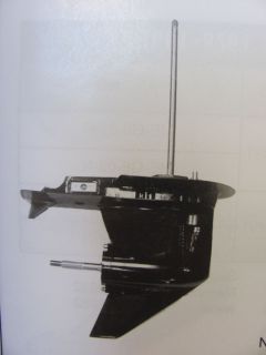 Mercury Big Foot 60 Hp. Outboard Lower Unit Gearcase 1995 2006 