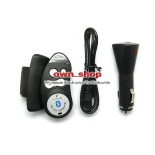 New Car Steering Wheel Bluetooth Hands Free Receiver Kit for Mobile 