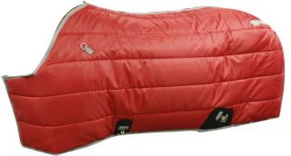 Red 420 Denier Nylon Winter Horse Blanket by Showman New Horse Tack 