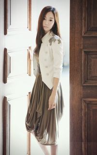   New Fashion Korean Women White Slim Epaulet Suit Jacket Blazer