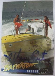 1995 Sports Time Baywatch Yasmine Bleeth Auto Autograph SP RARE Bay 