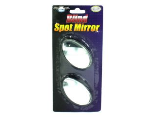 Pack Blind Spot Mirror Stick on Wide Angle Convex Oval for Cars 